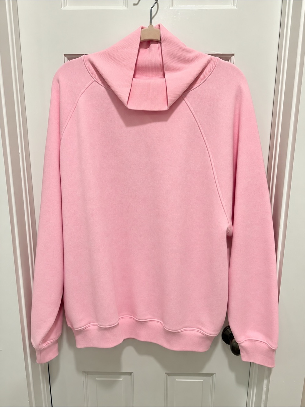 Aritzia Cozy Sweetfleece Pink Sweatshirt